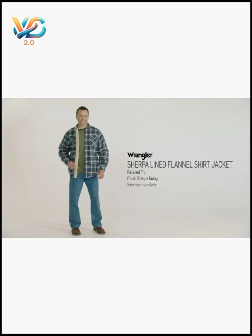 Men's Sherpa Lined Flannel Shirt Jacket Long Sleeve Relaxed Fit Plaid